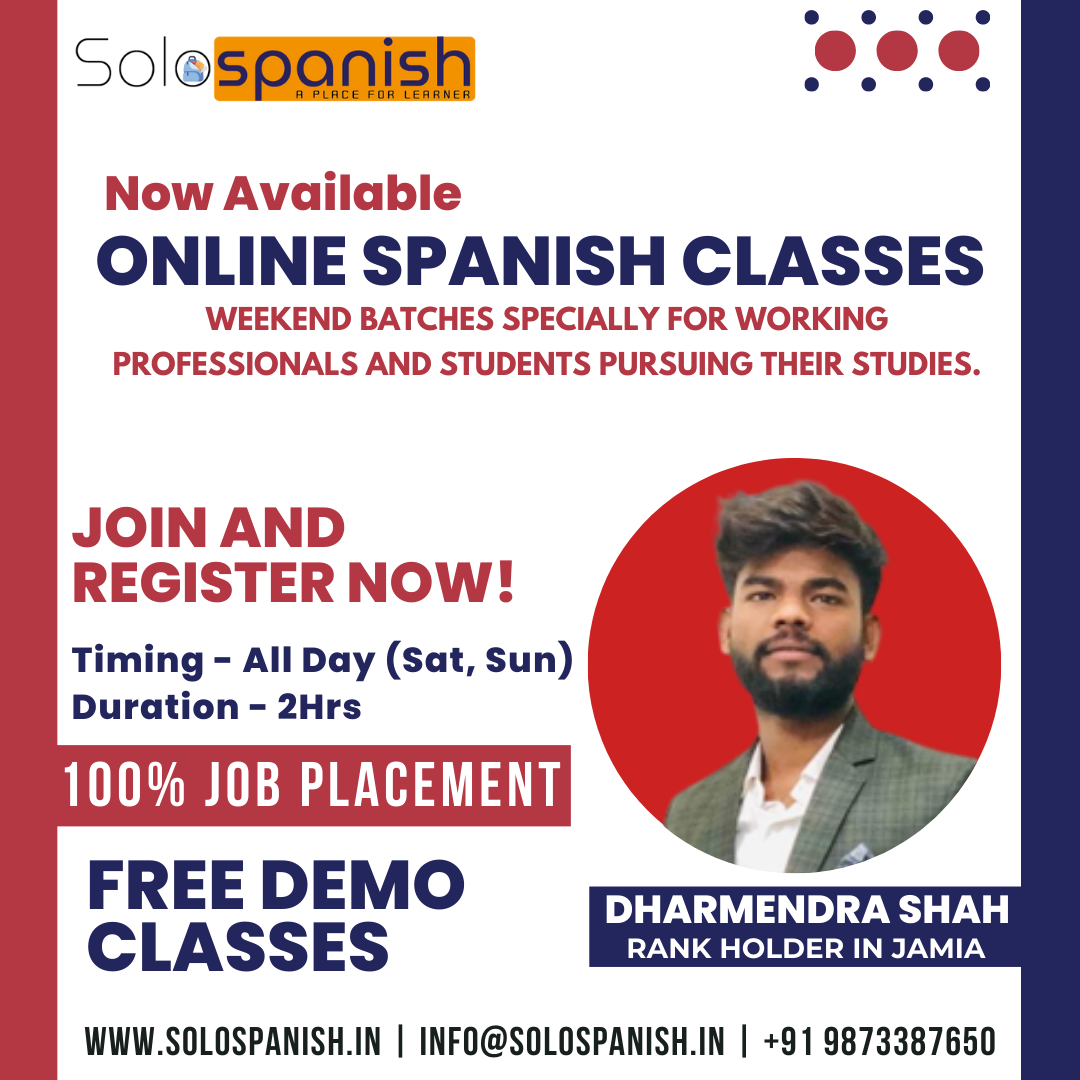 1- Start your Spanish journey with Solo Spanish Institute's online program