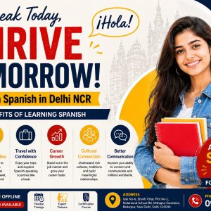 Learn Spanish in Delhi NCR: Speak Today, Thrive Tomorrow